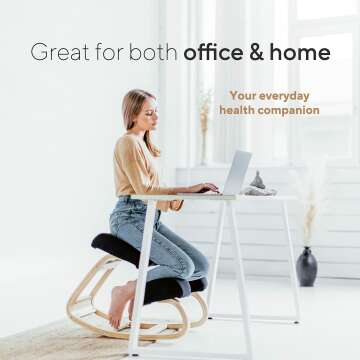 Ergonomic Home Office Chair for Comfort & Posture