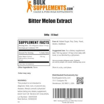 Bitter Melon Extract Powder - Herbal Supplement for Daily Wellness