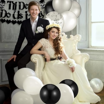 Sliner 141 Pcs Gothic Party Supplies for Weddings