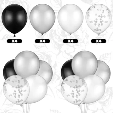 Sliner 141 Pcs Gothic Party Supplies for Weddings