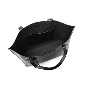 Dreubea Faux Leather Tote Bag with Elegant Design