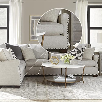 Rierdge 200 Pcs Vintage Decorative Metal Thumb Tacks