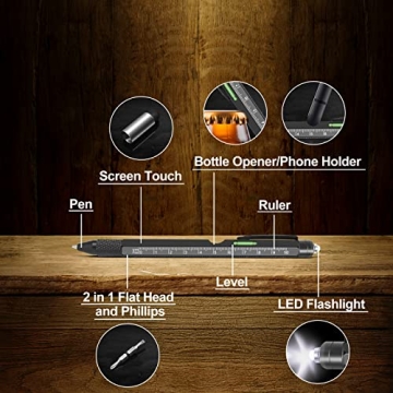 9-in-1 Multitool Pen Perfect Gift for Any Occasion