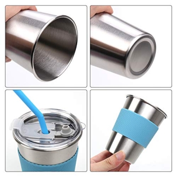 Rommeka Toddler Cups - Stainless Steel Eco-Friendly Sippy Cups