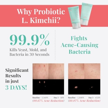 Gentle Face Cleanser for Oily Skin with Probiotics