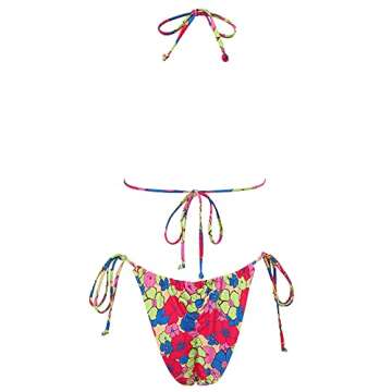 Stylish MOSHENGQI Women Sexy Brazilian Bikini Top & Bottom