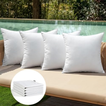 MIULEE Vibrant Waterproof Pillow Covers for Garden 18x18