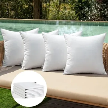 MIULEE Vibrant Waterproof Pillow Covers for Garden 18x18