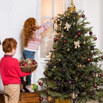 Glitinsel Velvet Ribbon Bows - 24 Decorative Pieces for Everyone