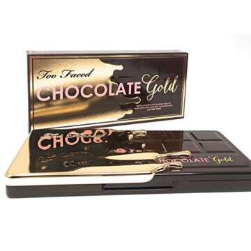 Too Faced Chocolate Gold Eyeshadow Palette, Cream