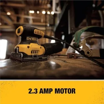 DEWALT 1/4 Sheet Sander 14,000 OPM 2.3 AMP Motor