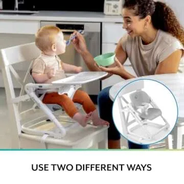 Evenflo Eat & Go 2-in-1 Portable Booster Chair