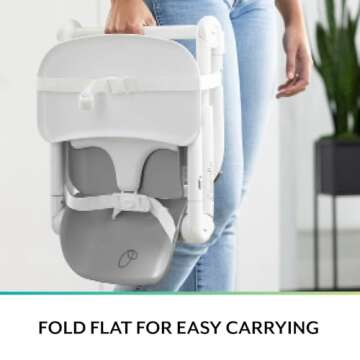 Evenflo Eat & Go 2-in-1 Portable Folding Booster Chair