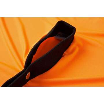 Sam's Choice Comforting Compression Sensory Body Sock Unisex Medium Light Orange Proprioceptive and Deep Pressure Input for Sensory and Processing Disorder.