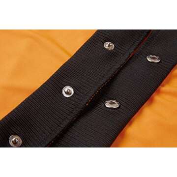 Sam's Choice Comforting Compression Sensory Body Sock Unisex Medium Light Orange Proprioceptive and Deep Pressure Input for Sensory and Processing Disorder.