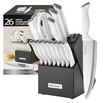 McCook® Knife Sets - German Stainless Steel Kitchen Knives
