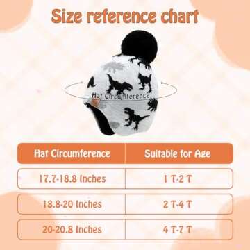 Duoyeree Kids Beanie Hat Warm Cozy Pom-pom Skull Cap