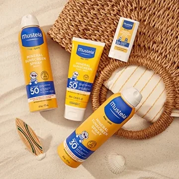 Mustela SPF 50 Baby Sunscreen Spray for Sensitive Skin