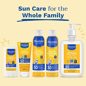 Mustela SPF 50 Baby Sunscreen Spray for Sensitive Skin
