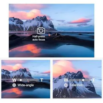 for Sony Wireless Camera Remote Control Shutter Release Compatible with Sony A7C,A7III,ZV-1,ZV-E10,ZV-1F,A6100,A6400,A6700,A7IV,RX100 VII,A9,A9 II,DSC-RX0 II,DSC-RX100 VII,Replace Sony RMT-P1BT