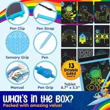 BunMo Doodle Board - Fun & Educational Writing Pad