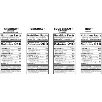 Pringles Potato Crisps Variety Pack - Ideal Snack For Everyone