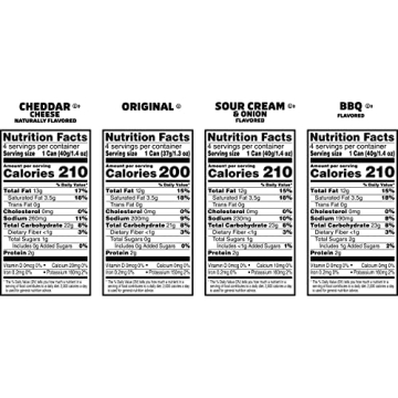 Pringles Potato Crisps Variety Pack - Ideal Snack For Everyone