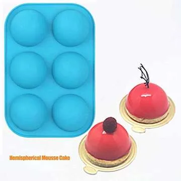 Versatile Silicone Mold for Baking Chocolates & Mousse