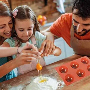 Versatile Silicone Mold for Baking Chocolates & Mousse