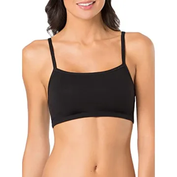 Fruit of The Loom Spaghetti Strap Sports Bra Set