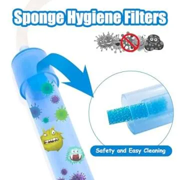 Premium Nasal Aspirator Hygiene Sponges - 200 Count