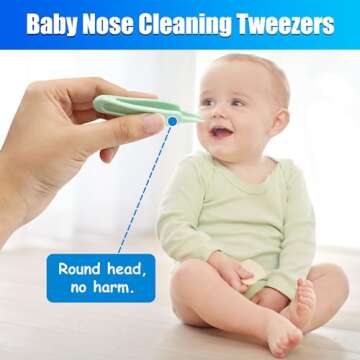 Premium Nasal Aspirator Hygiene Sponges - 200 Count