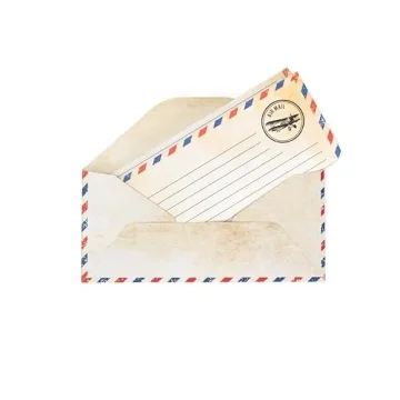 Vintage Airmail Paper and Envelopes Set 60 Pack
