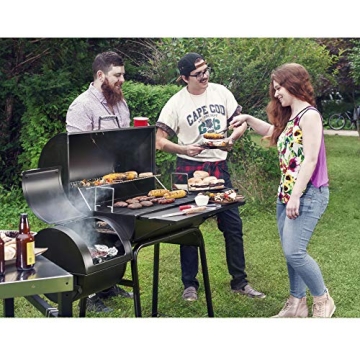 Royal Gourmet 30-Inch Charcoal Grill Smoke Flavor