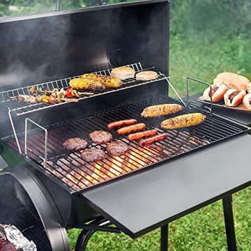 Royal Gourmet 30-Inch Charcoal Grill Smoke Flavor