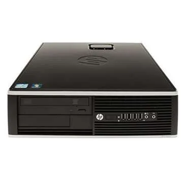 HP Elite 8200 Small Form Factor High Performance Flagship Business Desktop (Intel i3-2100 up to 3.1 GHz Processor, 8GB RAM, 1TB HDD + 120GB SSD, DVD, Windows 10 Professional) (Renewed)