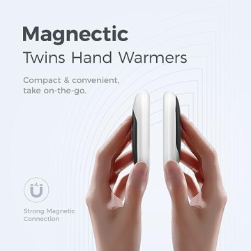 OCOOPA Magnetic Rechargeable Hand Warmers for Gift & Outdoors