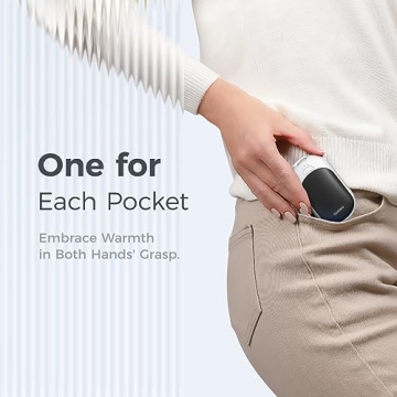 OCOOPA Magnetic Rechargeable Hand Warmers for Gift & Outdoors