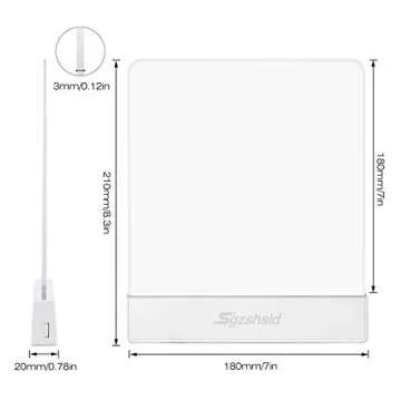 Deelessgz Book Light - Adjustable Brightness for Night Reading