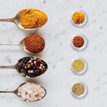 55pcs Clear Sample Containers with Lids - Versatile Storage