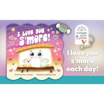 I Love You S'more Children's Valentine's Day Board Book for Babies & Toddlers