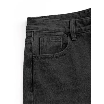 CIDER Yoney Denim Straight Leg Jeans High-Rise Comfort