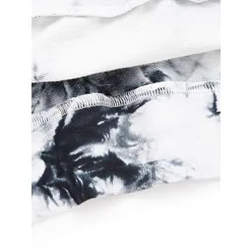 Tie Dye Crop Hoodie - Trendy & Comfortable for Women