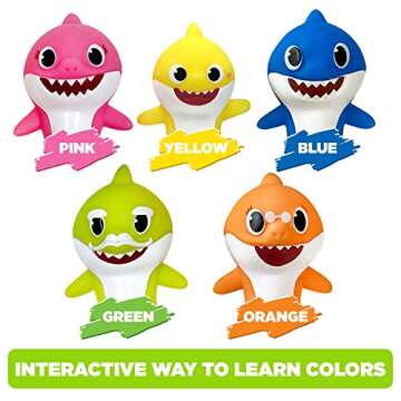 Nickelodeon Baby Shark Finger Puppets, 5 Pack 1st Gen