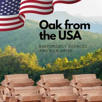 OOFT Pizza Oven Wood - 100% Kiln Dried Oak Supply