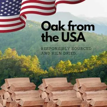 OOFT Pizza Oven Wood - 100% Kiln Dried Oak Supply