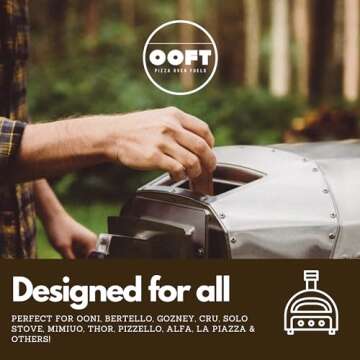 OOFT Pizza Oven Wood - 100% Kiln Dried Oak Supply