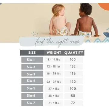 The Honest Company Clean Conscious Diapers | Plant-Based, Sustainable | Young At Heart + Rose Blossom | Super Club Box, Size 2 (12-18 lbs), 152 Count