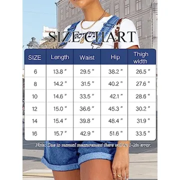 Stylish PLNOTME Women's Denim Shorts Overall with Pockets