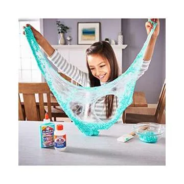 Elmer’s Crunchy Slime Kit with Safe Glue & Activator